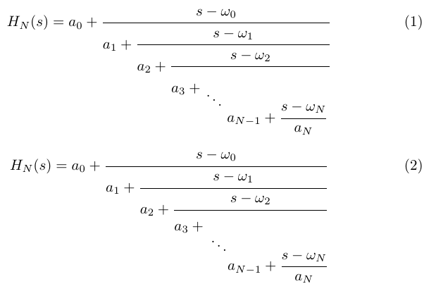 continued fraction