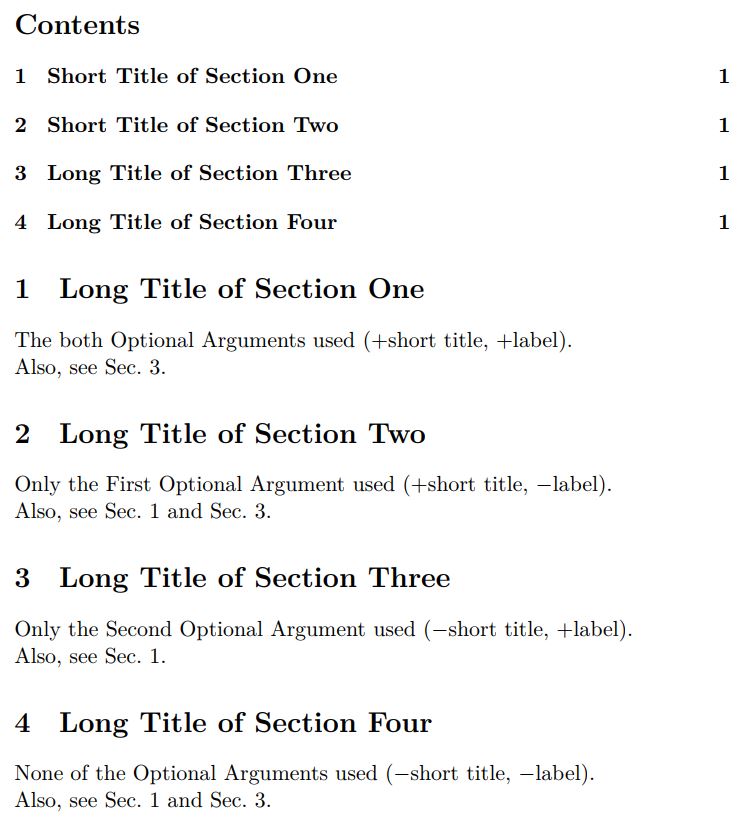 Define Command with Two Optional Argument